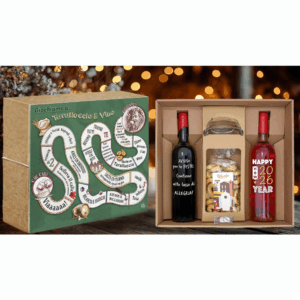 QUADRI & QUADRI - SCATOLA REGALO TRADIZIONE DA GUSTARE TARALLUCCI E VINO