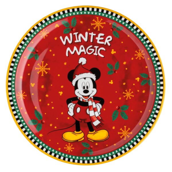 EGAN - DISNEY WINTER MAGIC MICKEY MOUSE PIATTO PANETTONE 31 CM