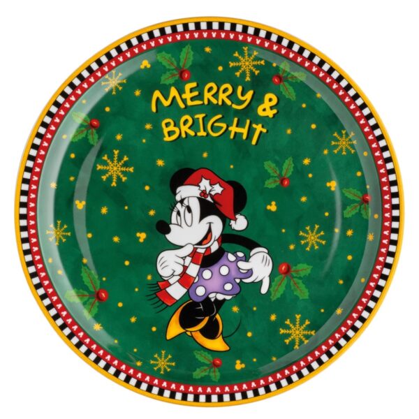 EGAN - DISNEY WINTER MAGIC MINNIE MOUSE PIATTO PANETTONE 31 CM