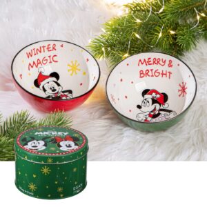 EGAN - DISNEY WINTER MAGIC SET 2 COPPETTE MICKEY MOUSE