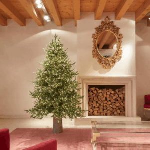 EDG - ALBERO DI NATALE PINO LUXURY 180 CM CON 3000MINI LED