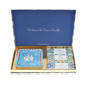 CASA AMALFI - Gift Set Grande da 3 Saponi Blue Maiolica